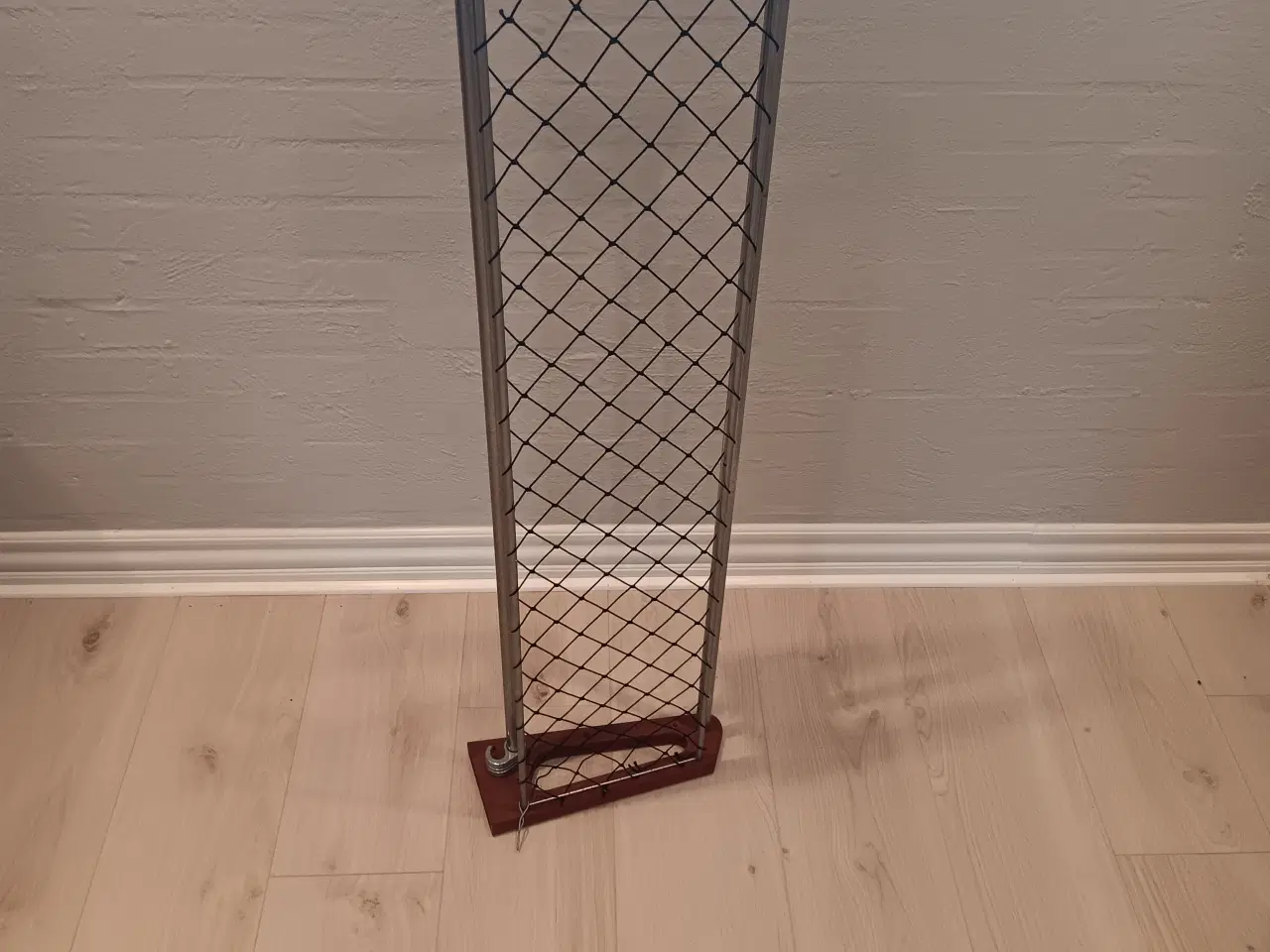 Billede 2 - Børge Mogensen hattehylde/knagerække teaktræ/krom