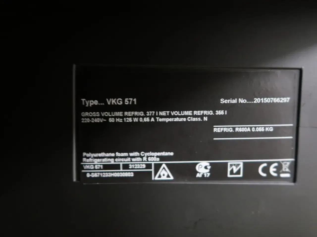 Billede 3 - Vinkøleskab, Gross VKG 571