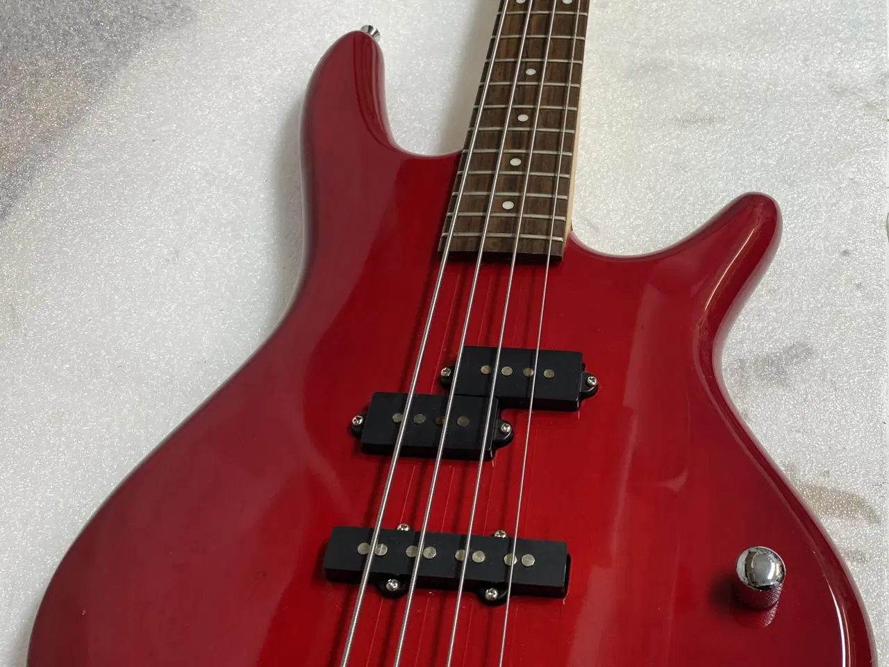 Billede 4 - Ibanez N427 elbas – 4-strenget – rød højglans