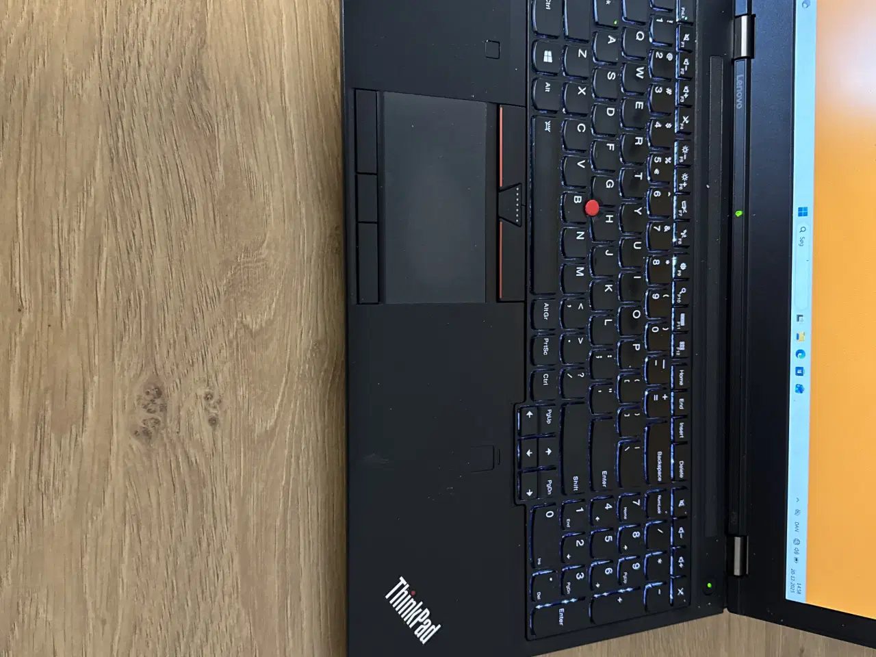 Billede 3 - Lenovo P50 med i7 15 tommer skærm 