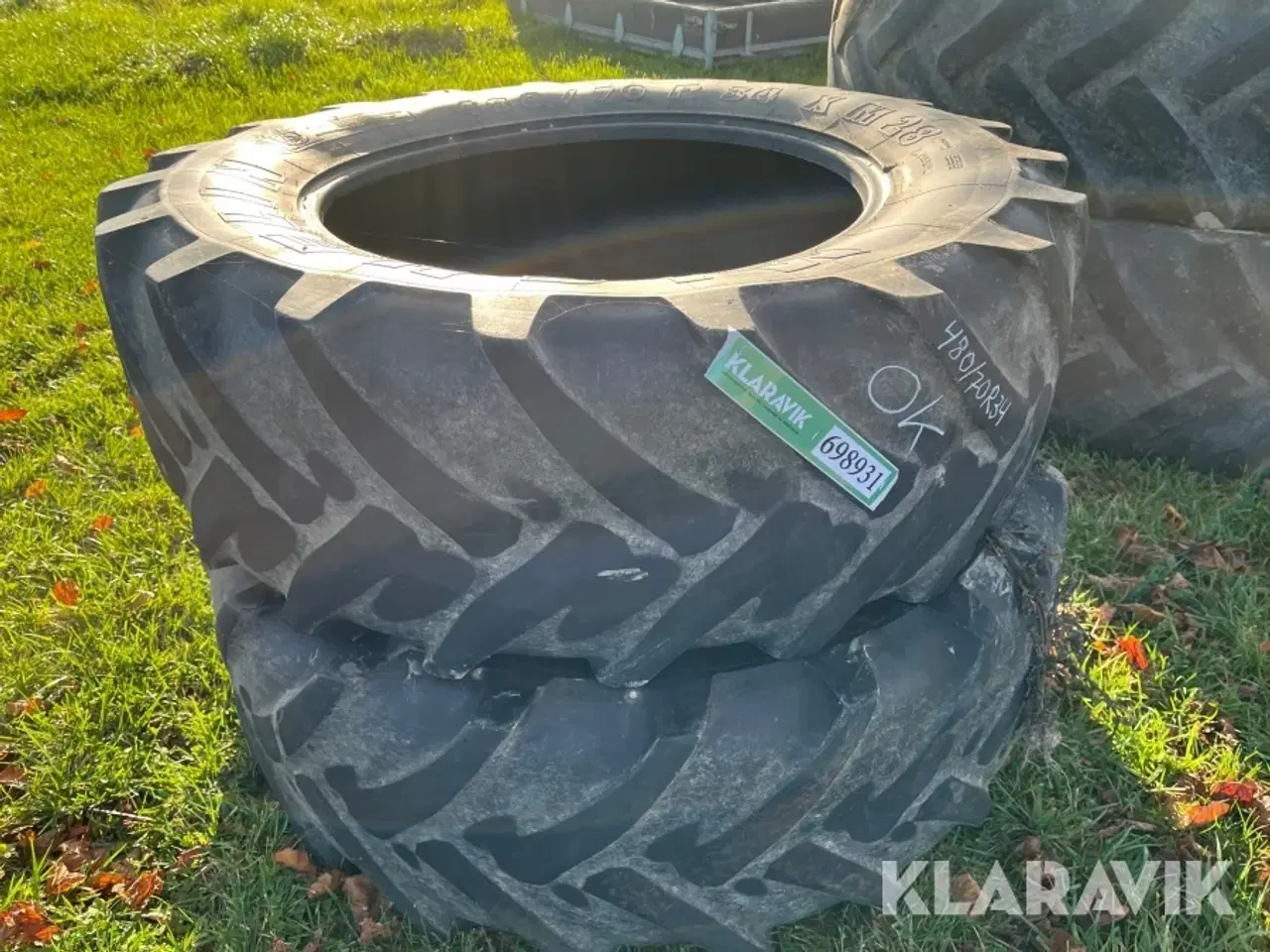 Billede 2 - Dæk Michelin XM28 2 styk