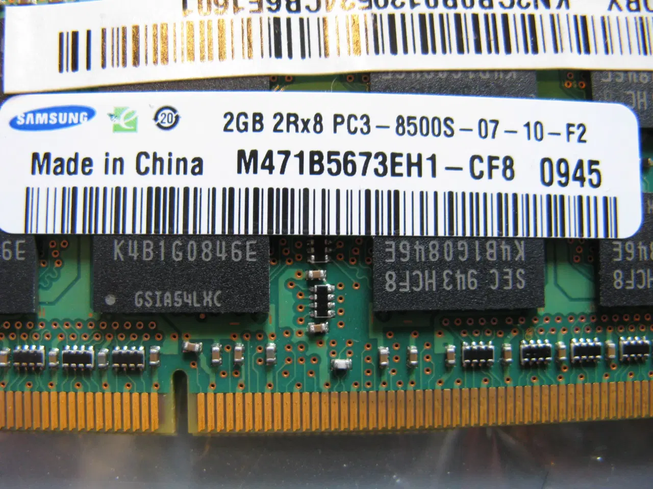 Billede 2 - samsung, 4, DDR3 SDRAM, SO DIMM 204-pin,