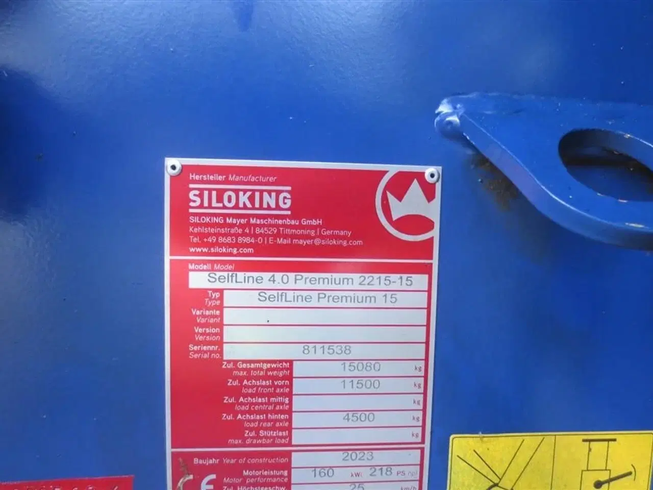 Billede 5 - Siloking Selfline 4,0 Premium 2215-15