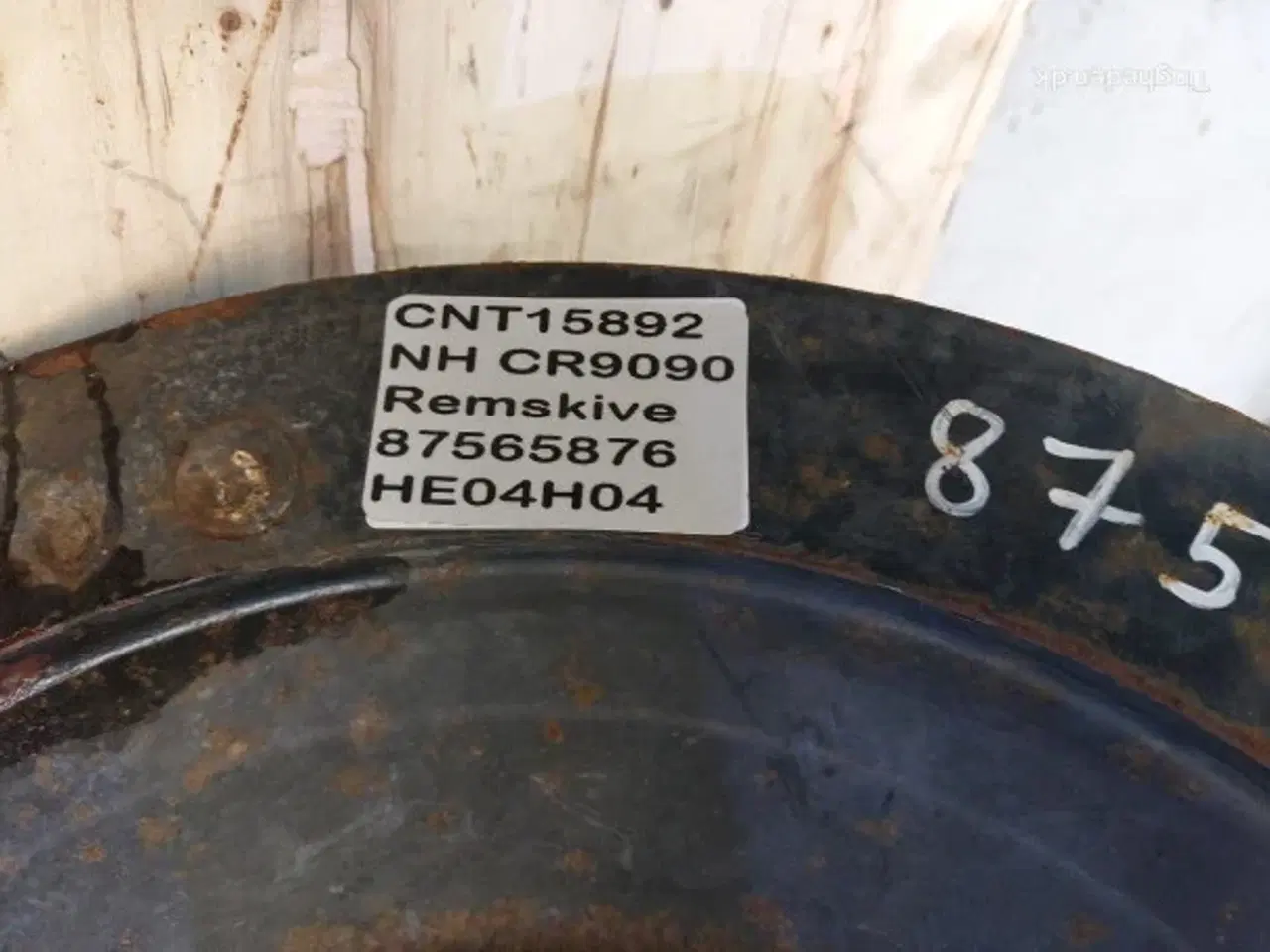 Billede 10 - New Holland CR9090 Halv Variatorskive 87565876