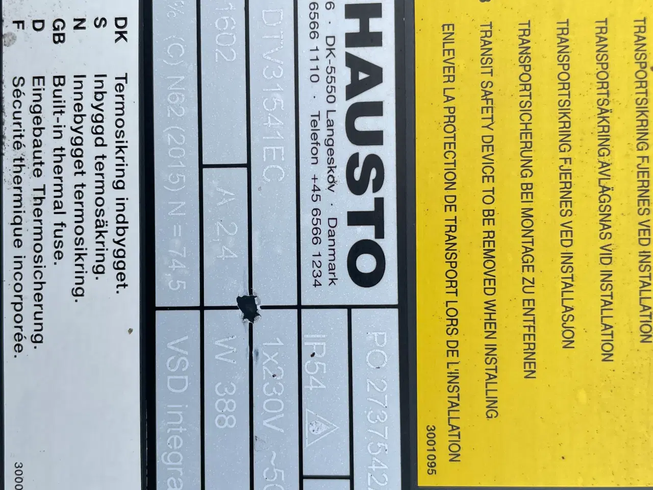 Billede 5 - Tagudsugning dtv ø315