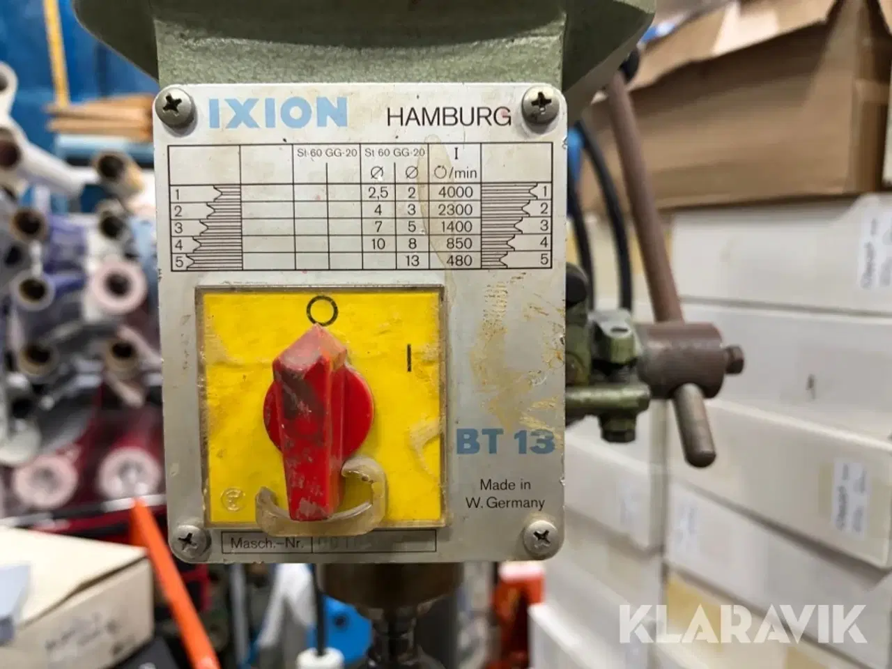 Billede 10 - Søjleboremaskine IXION BT 13