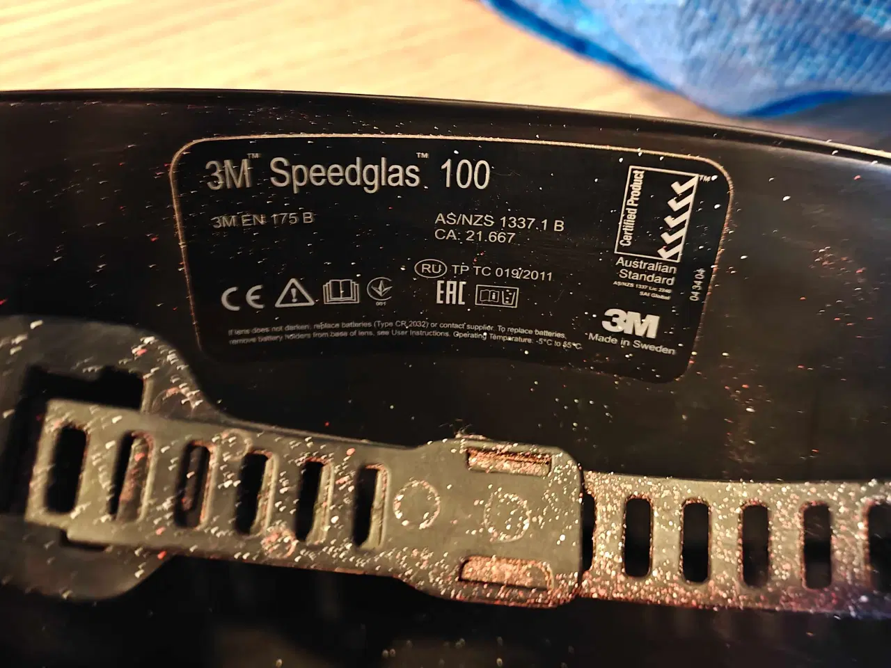 Billede 4 - 3m Speedglas 100 Svejsehjelm 