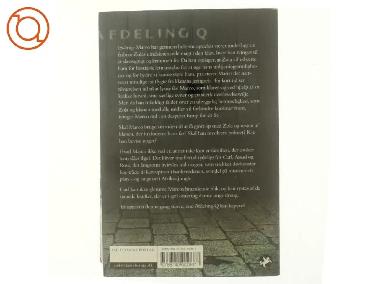 Billede 3 - Marco effekten : krimithriller af Jussi Adler-Olsen (Bog)