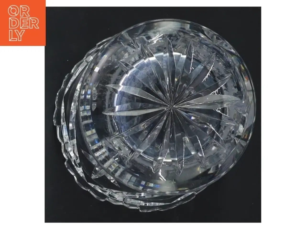 Billede 3 - Krystallvase (str. Ø. 10 cm. længde. 13,5 cm)