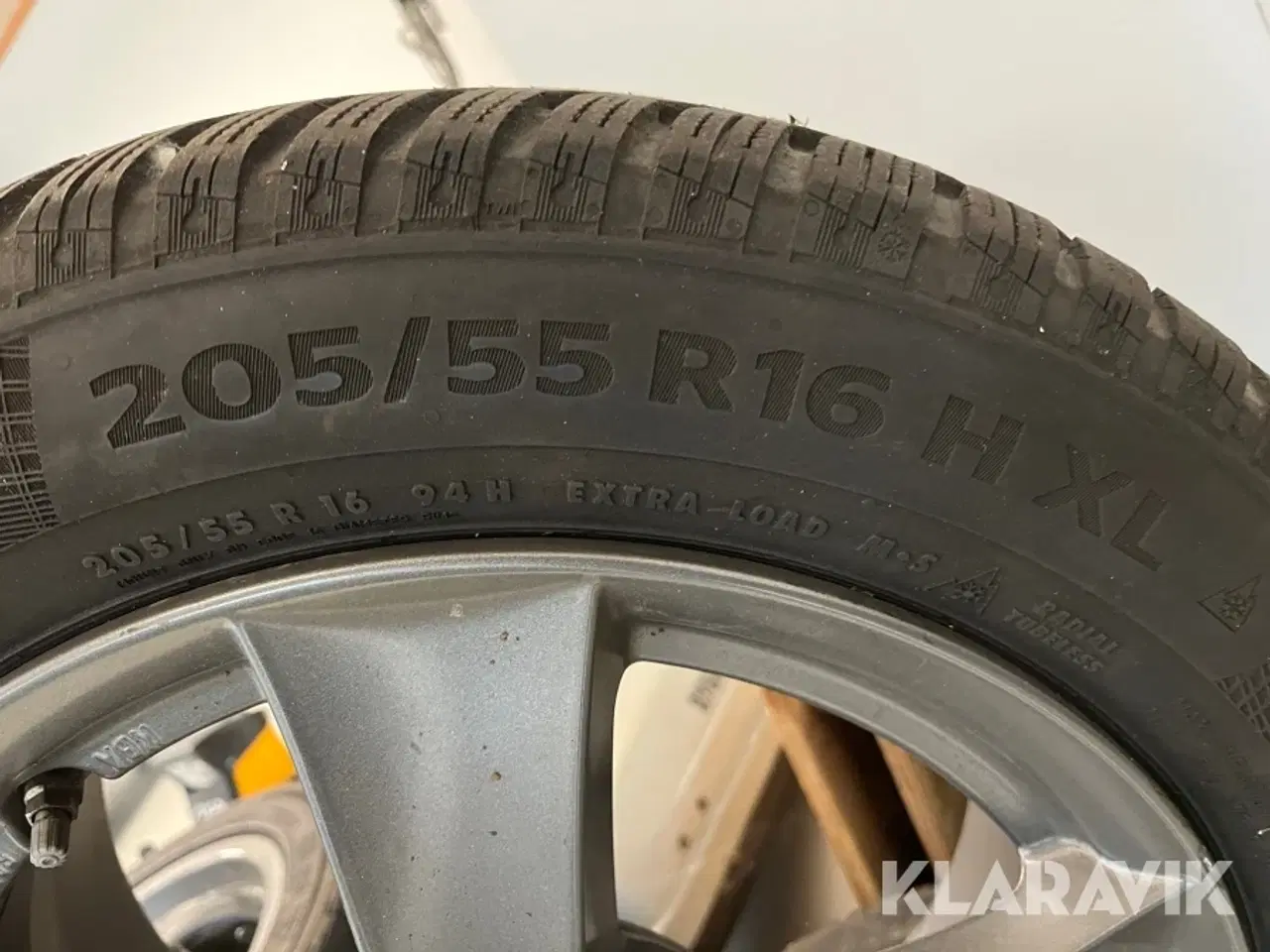 Billede 8 - Fælge med dæk til Mercedes Continental 205/55 R16 94H extra load