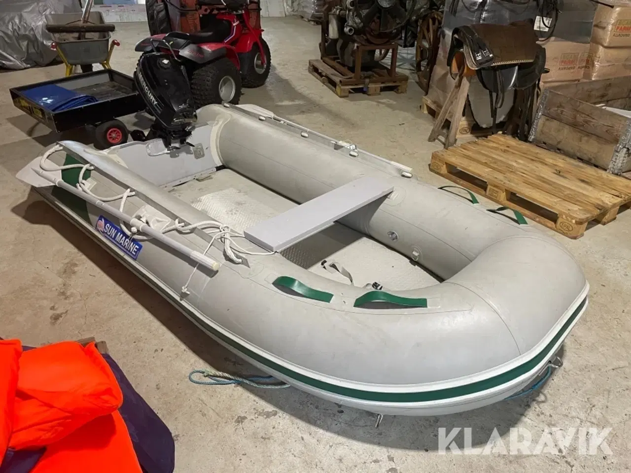 Billede 5 - Gummibåd Sun marine SD320