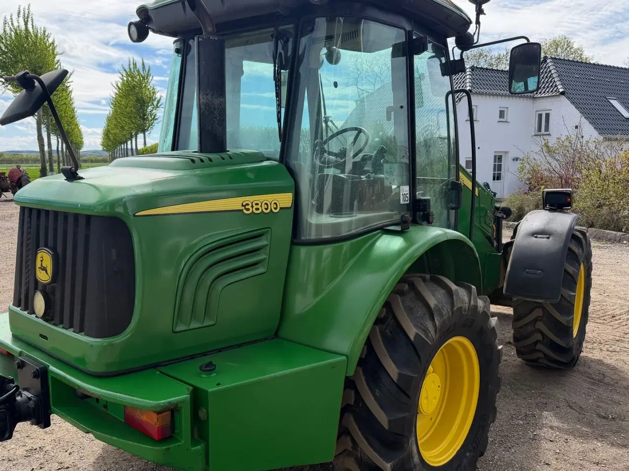 Billede 3 - John Deere 3800 Flot teleskoplæsser med gode hjul