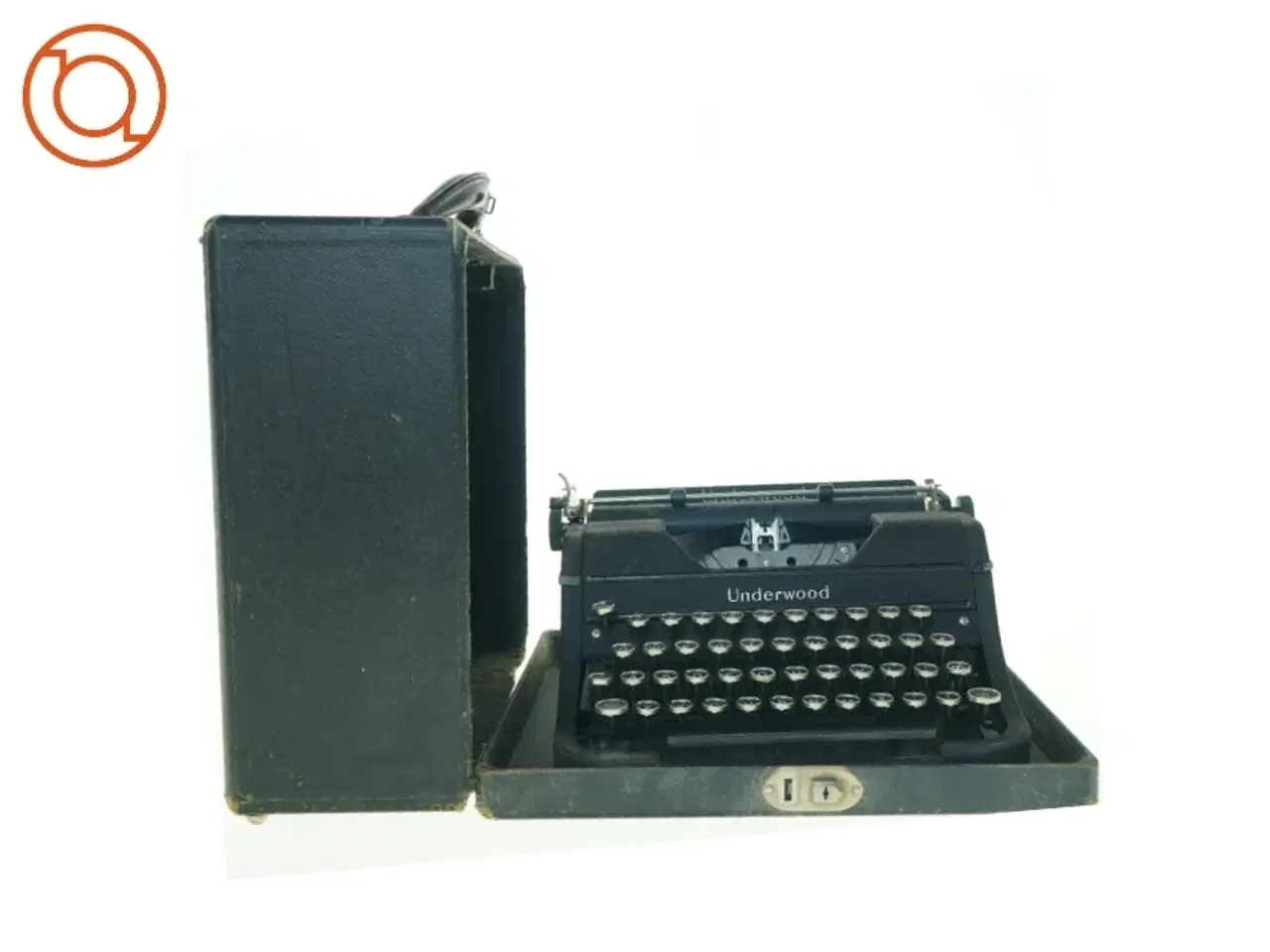 Billede 6 - Vintage Underwood skrivemaskine med etui fra Underwood (str. 33 x 14 cm)
