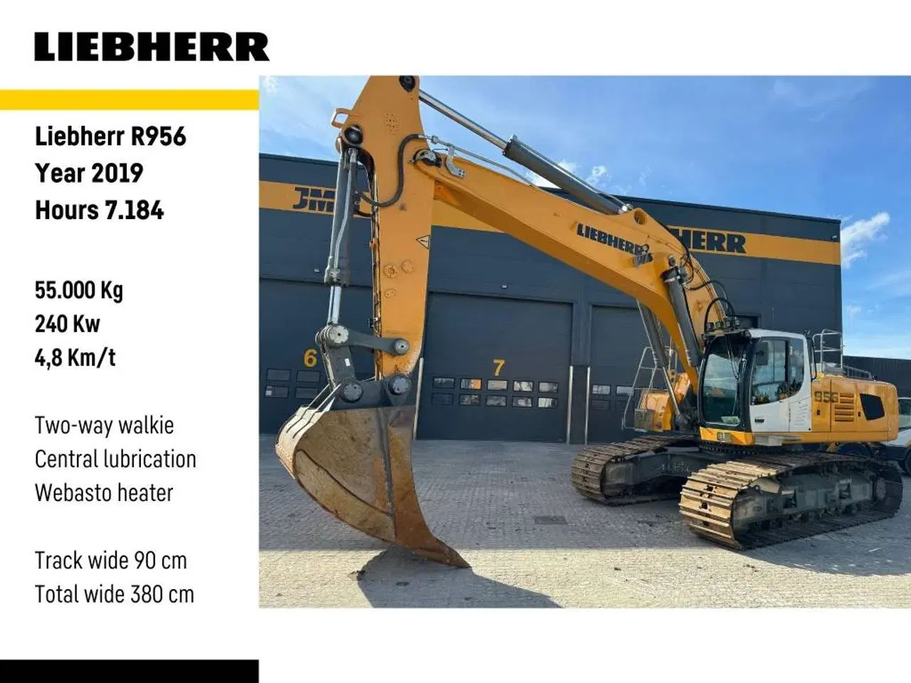 Billede 1 - Liebherr R 956 LC