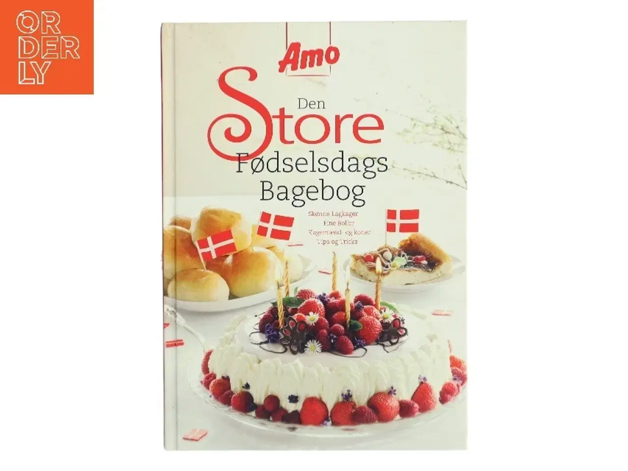 Billede 1 - Den Store Fødselsdags Bagebog af Amo (Bog)