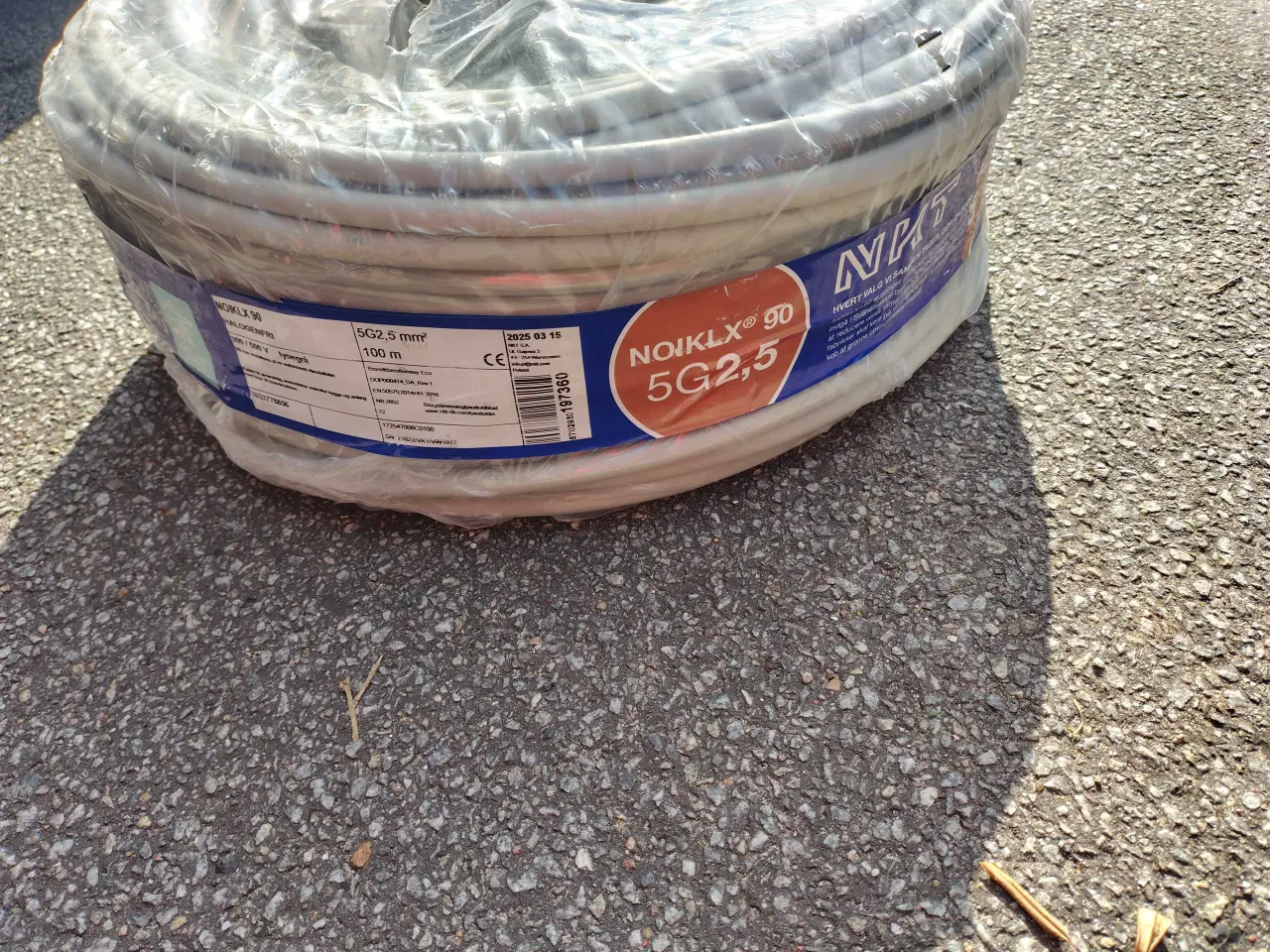 Billede 1 - 5x2.5 mm2 Installationskabel 