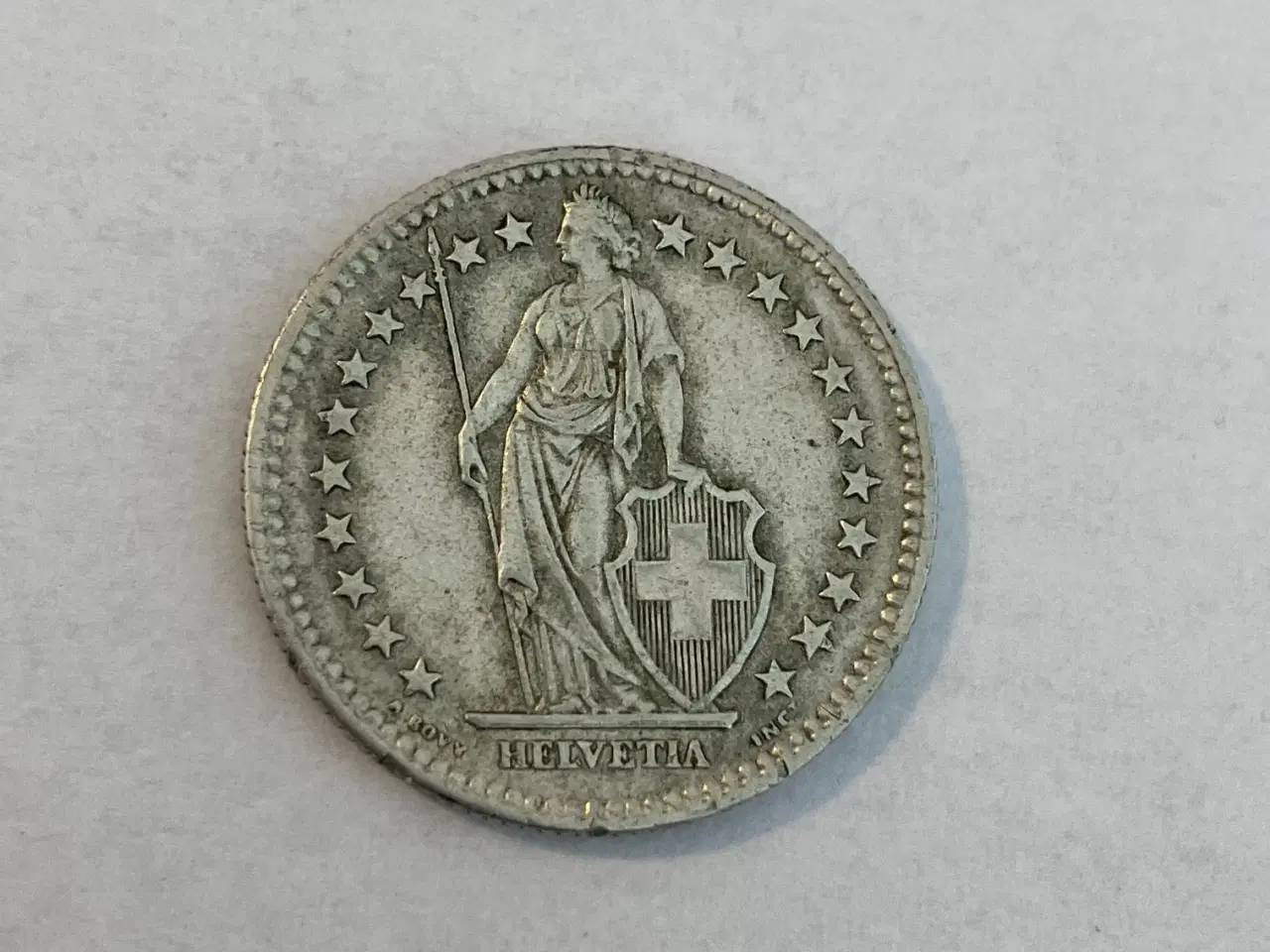 Billede 2 - 2 Francs Switzerland 1959