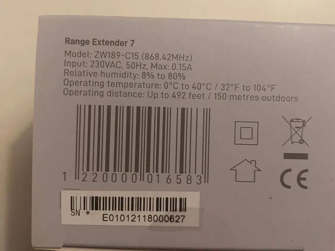 Billede 2 - Aeotec Z-wave Plus Range Extender 7  AEOEZW189