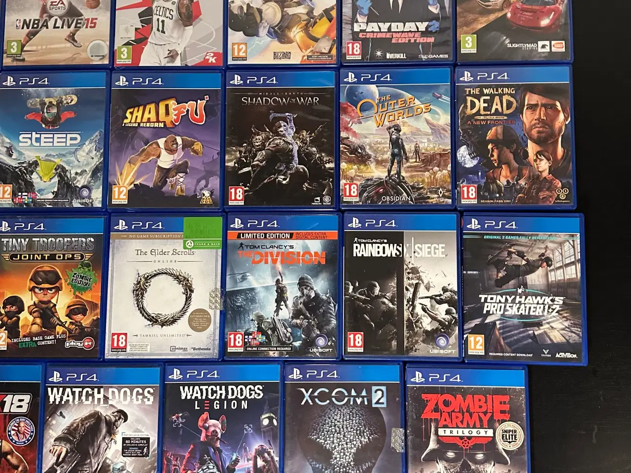 Billede 7 - 83 Stk Playstation 4 / PS4 Spil. De fleste til 100