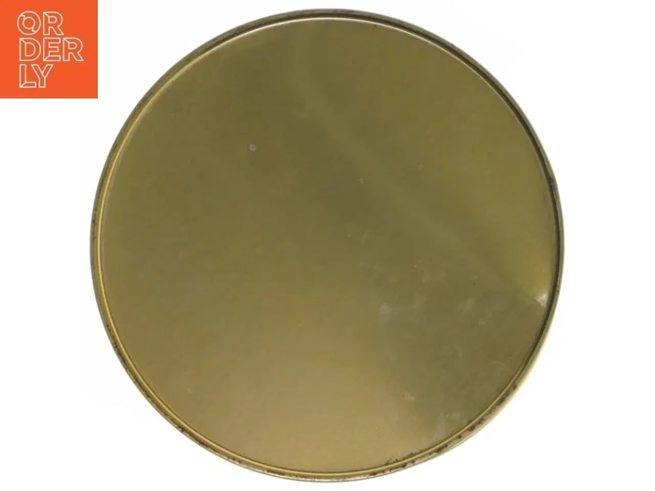 Billede 3 - Dekorativ opbevaringsdåse (str. Ø. 16 cm. længde. 16,5 cm)