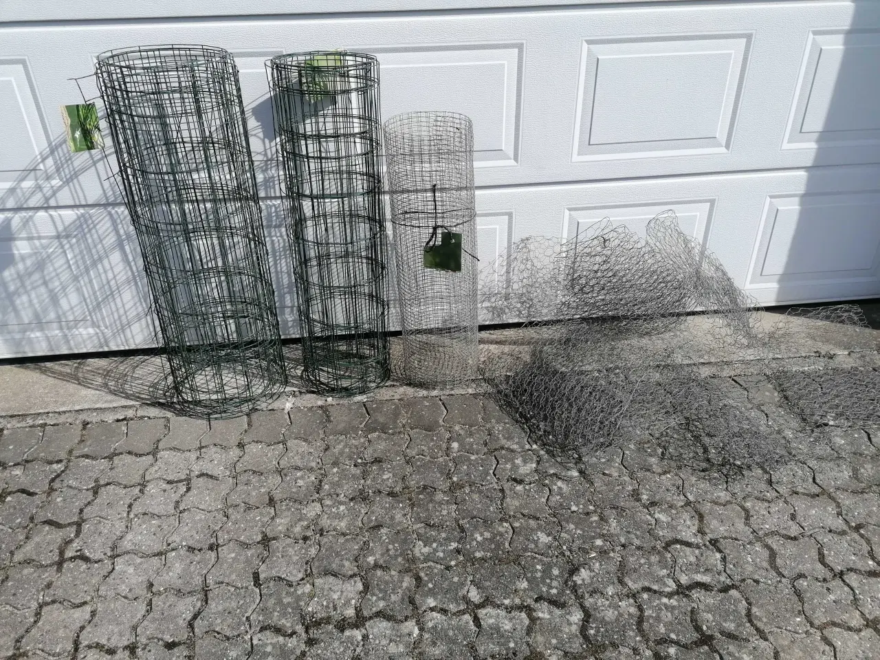 Billede 1 - Div. Rester Trådhegn / Volierenet / Kyllingetråd 