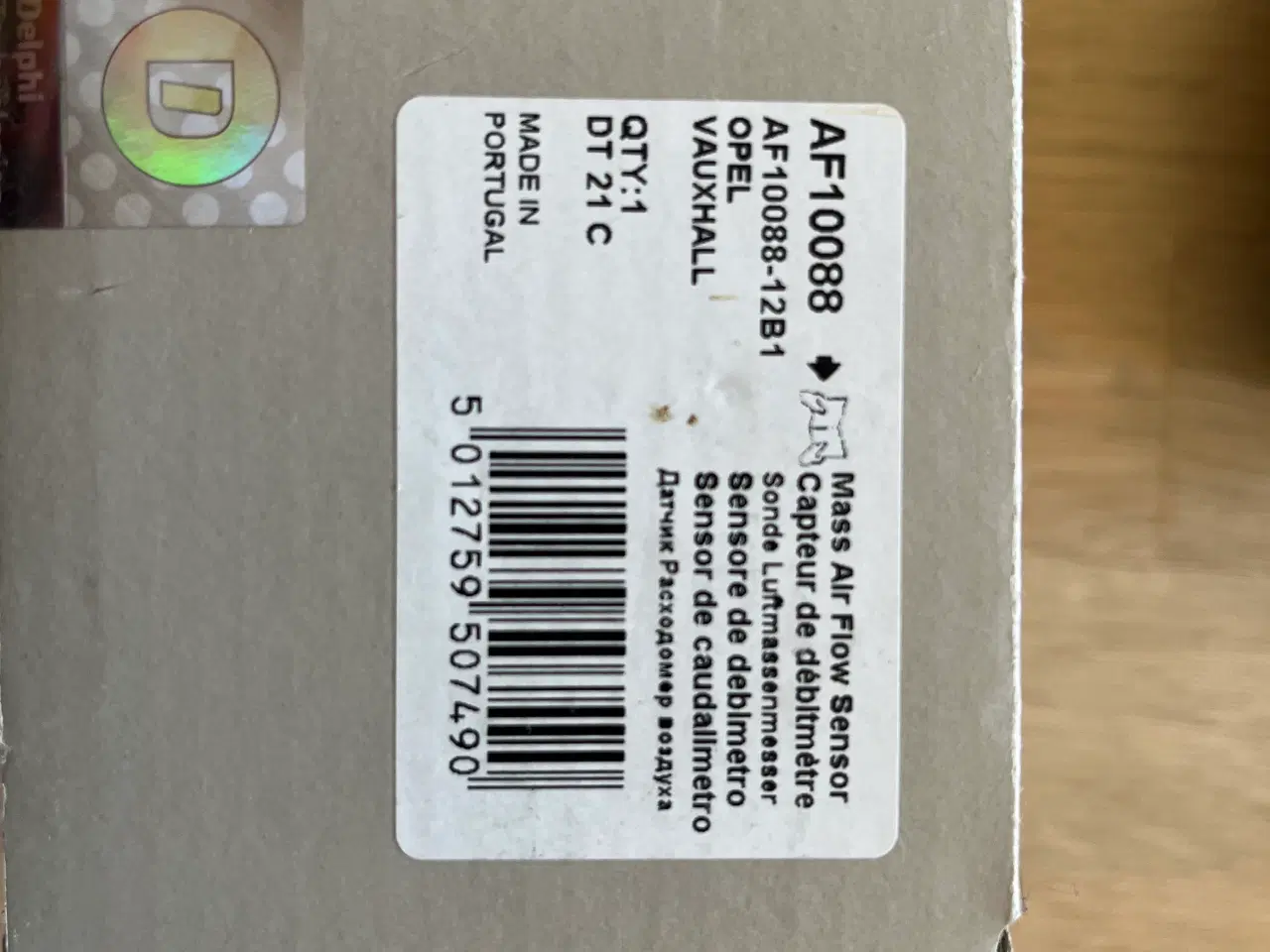 Billede 3 - MAF sensor
