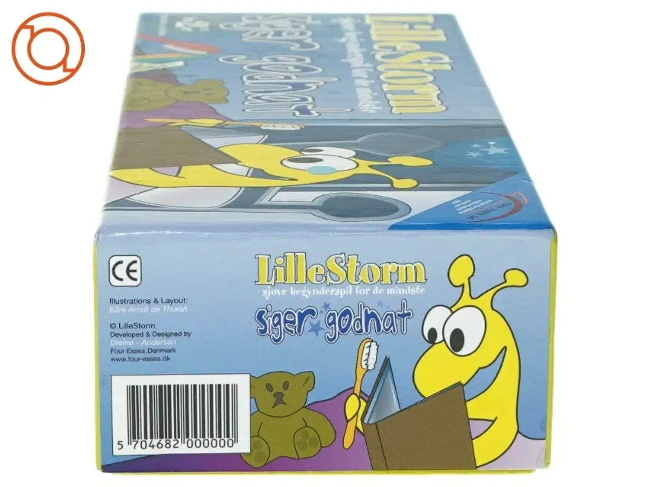 Billede 5 - Lille storm fra Four Esses (str. 25 x 12 cm)