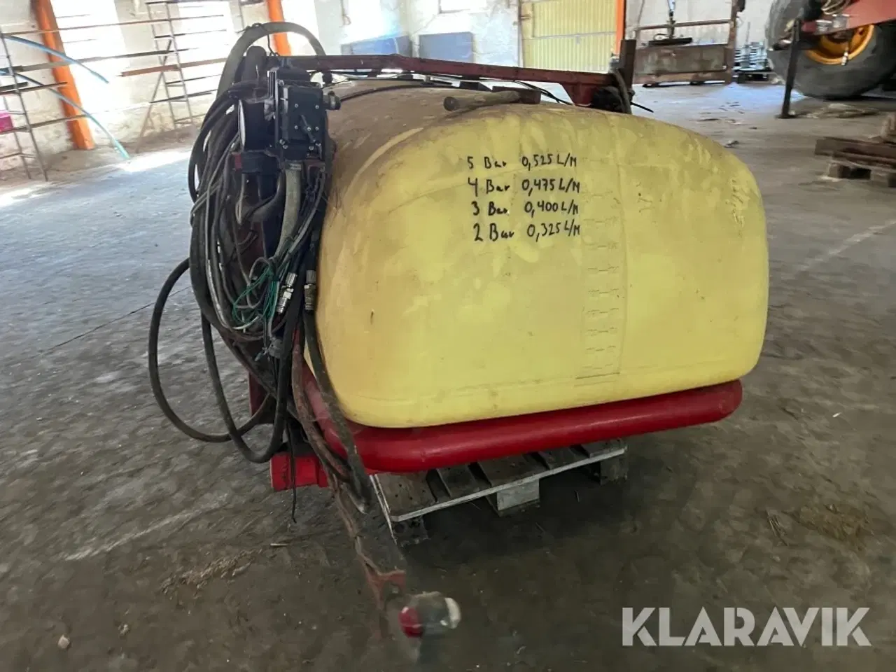 Billede 5 - Gødningstank 1500 liter Hardi frontmonteret
