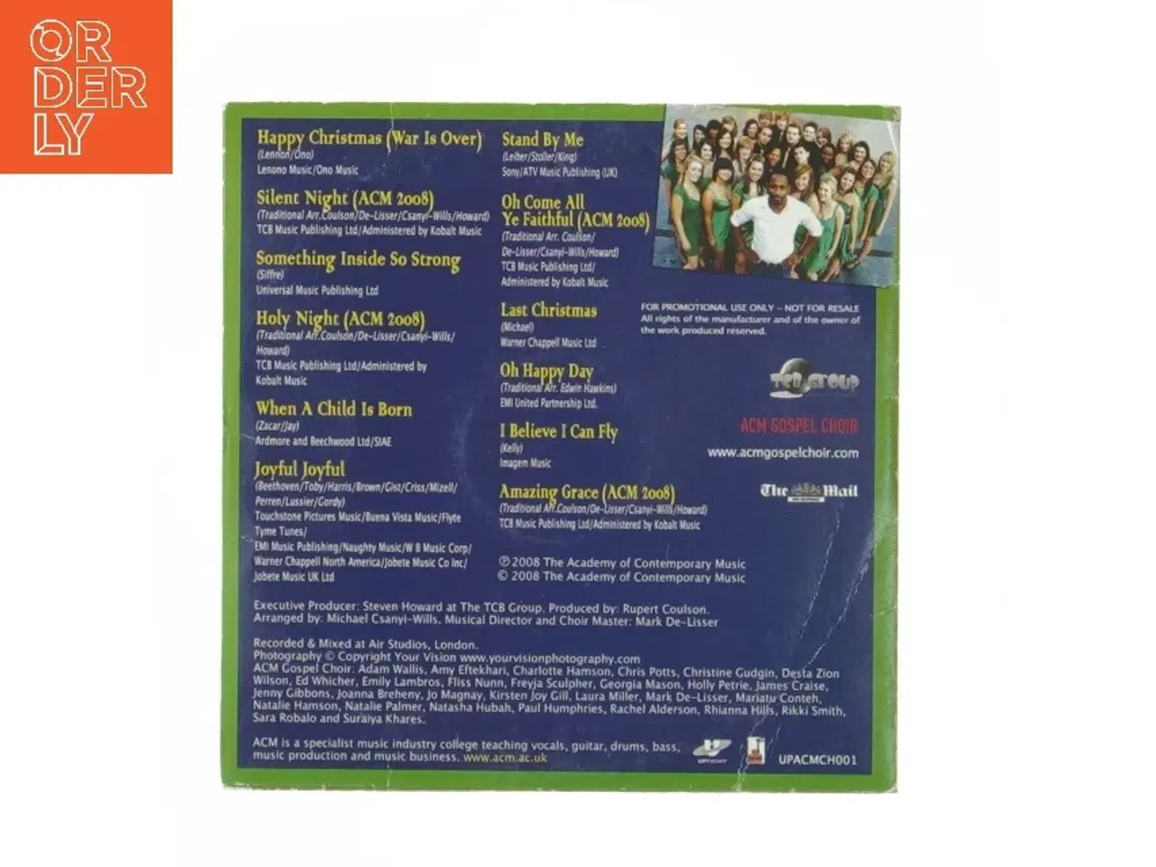 Billede 2 - Christmas with the Choir CD (str. 12,5x12,5 cm)