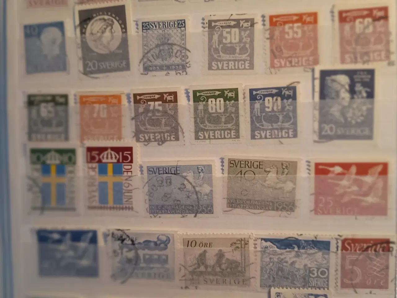 Billede 6 - Sverige frimærker