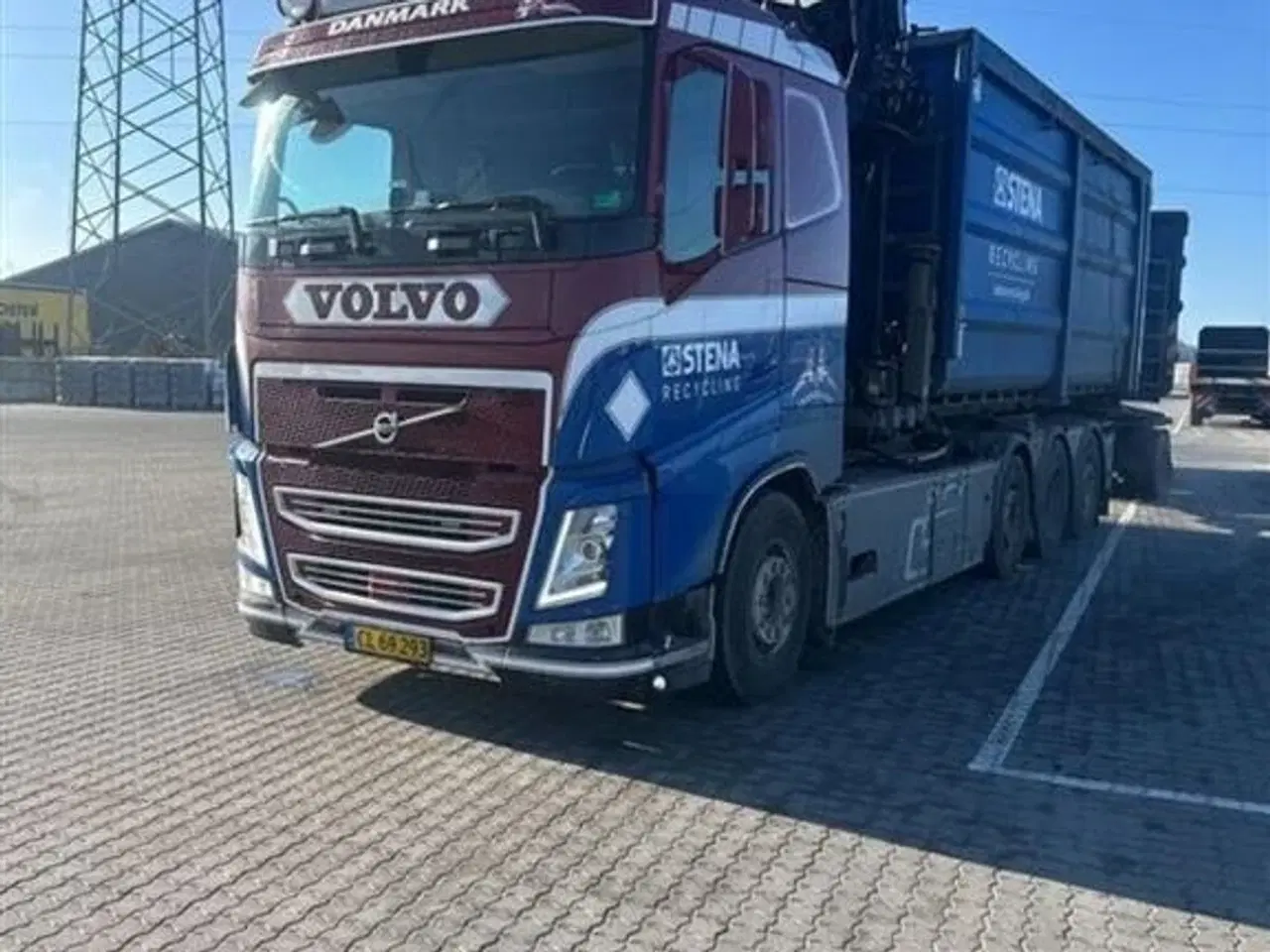 Billede 1 - Volvo FH-500 lastbil med palfinger