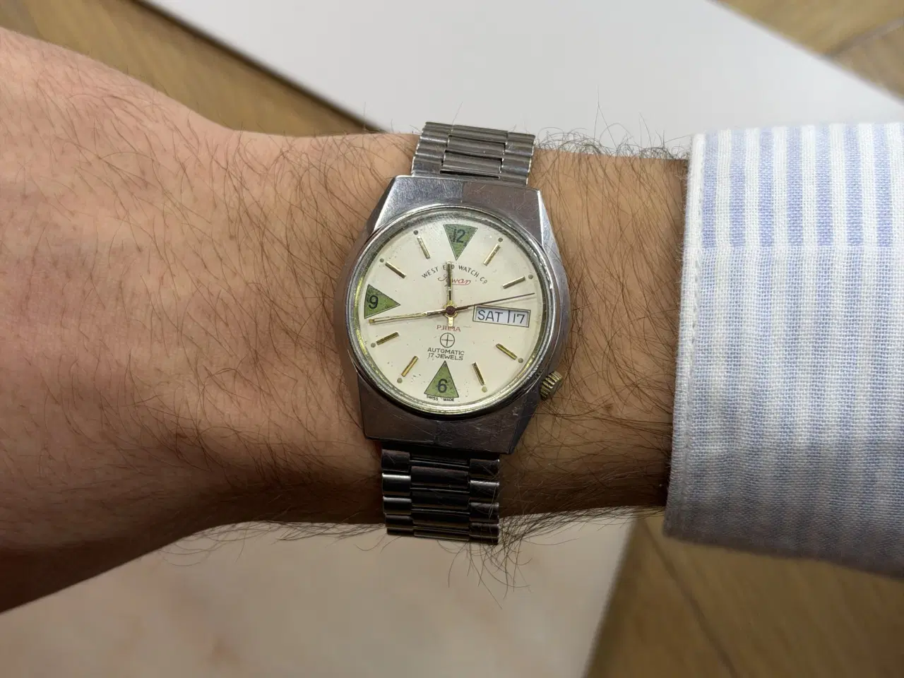 Billede 2 - Vintage automatisk herreur fra West End Watch Co.