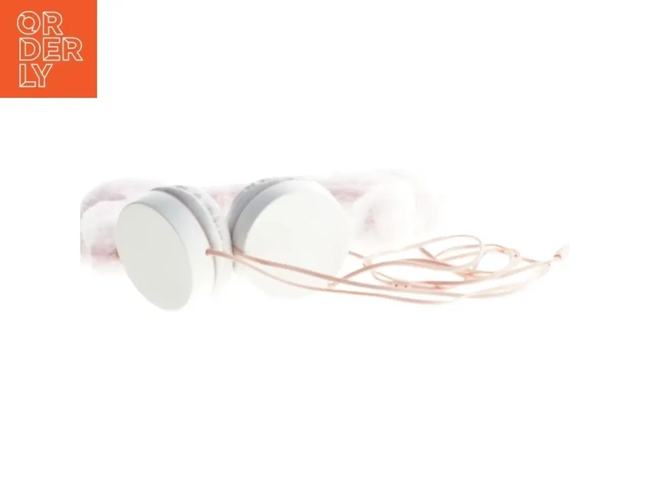 Billede 2 - Plys hovedtelefoner med katteører (str. Ø 17 cm)