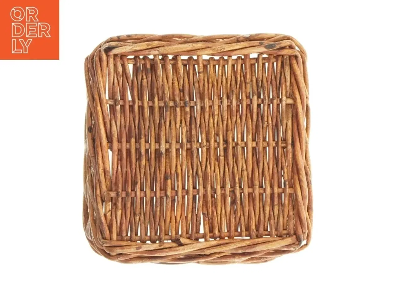 Billede 3 - Kraftig Flettet kurv (str. 25 x 24 x 14 cm)