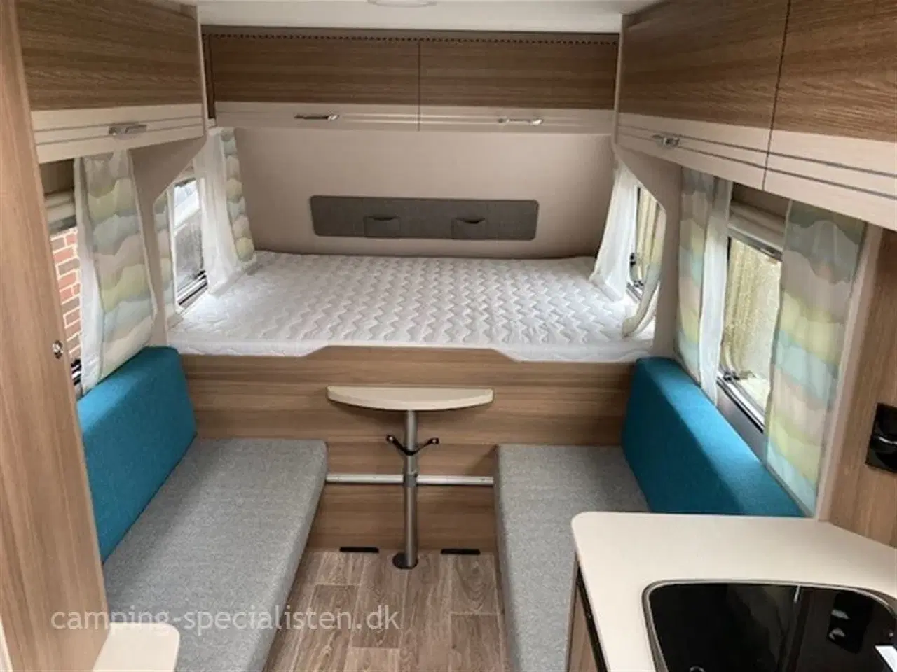 Billede 4 - 2021 - Dethleffs C'joy 480 QLK   Dethleffs 480 QLK køjevogn model 2021 kan nu ses hos Camping-Specialisten.dk