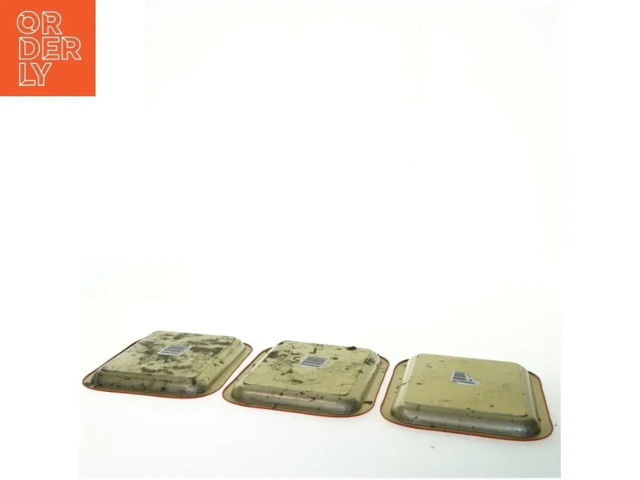 Billede 4 - Vintage blikbakker med julemotiv (str. 20,5x16,5 cm)