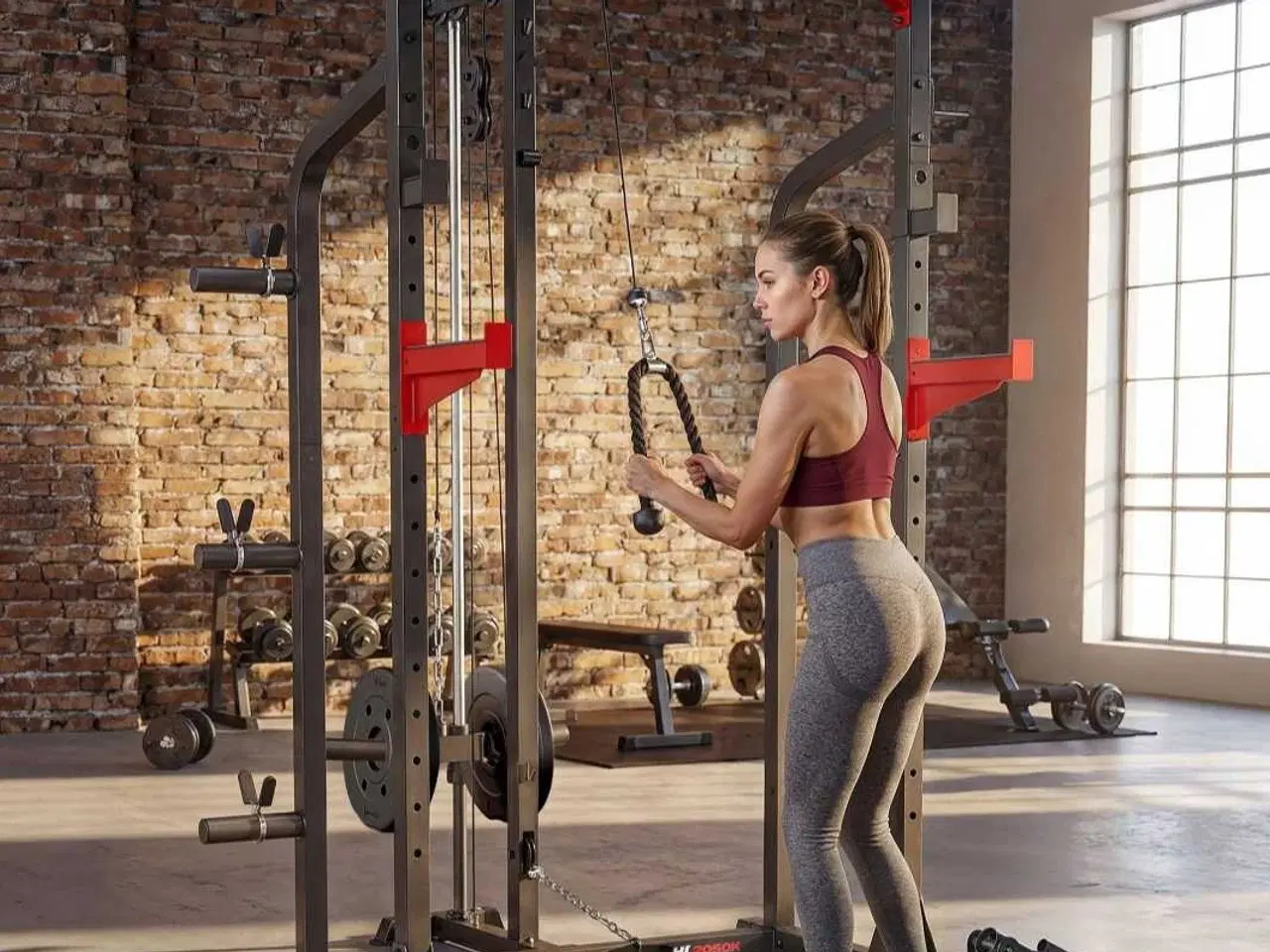 Billede 12 - Ny Squat Rack Cable Tower