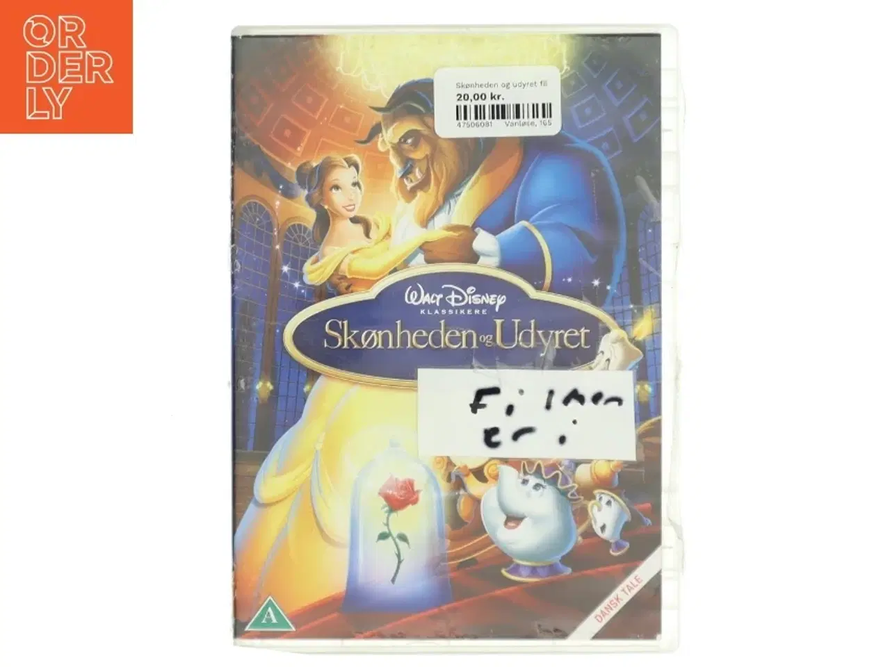 Billede 1 - Skønheden og Udyret (DVD)