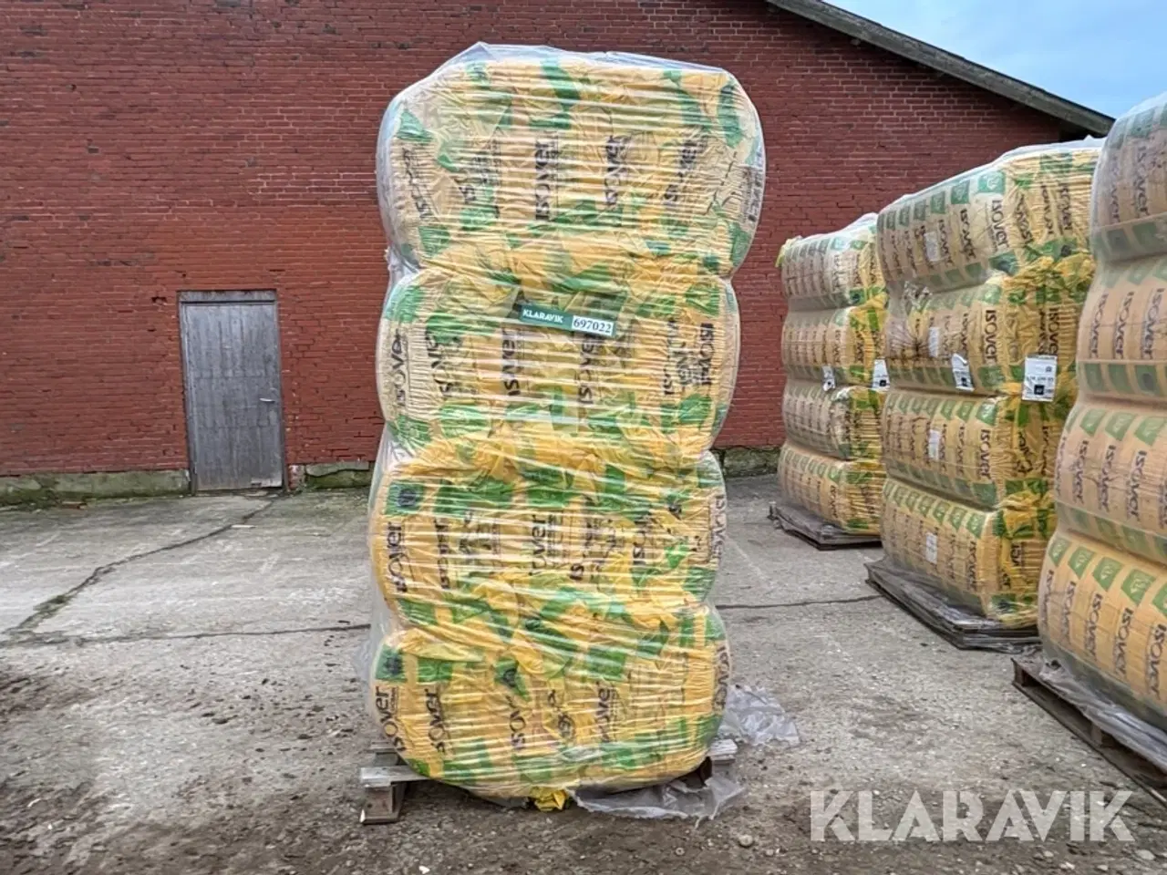 Billede 7 - Isolering Isover Murfilt - 3 paller af 31.01kvm