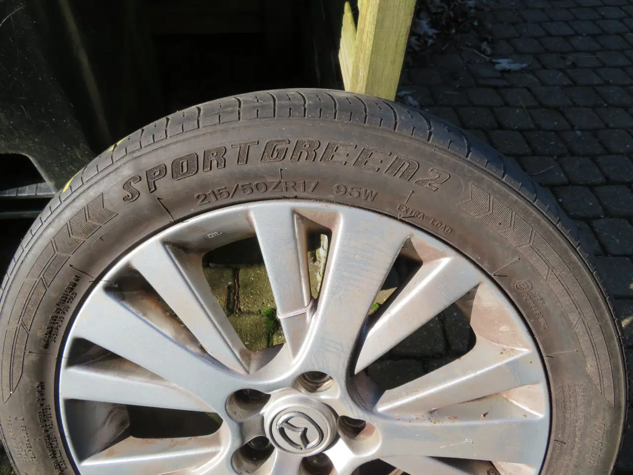 Billede 2 - Mazda 6  Alufælge med sommerdæk 