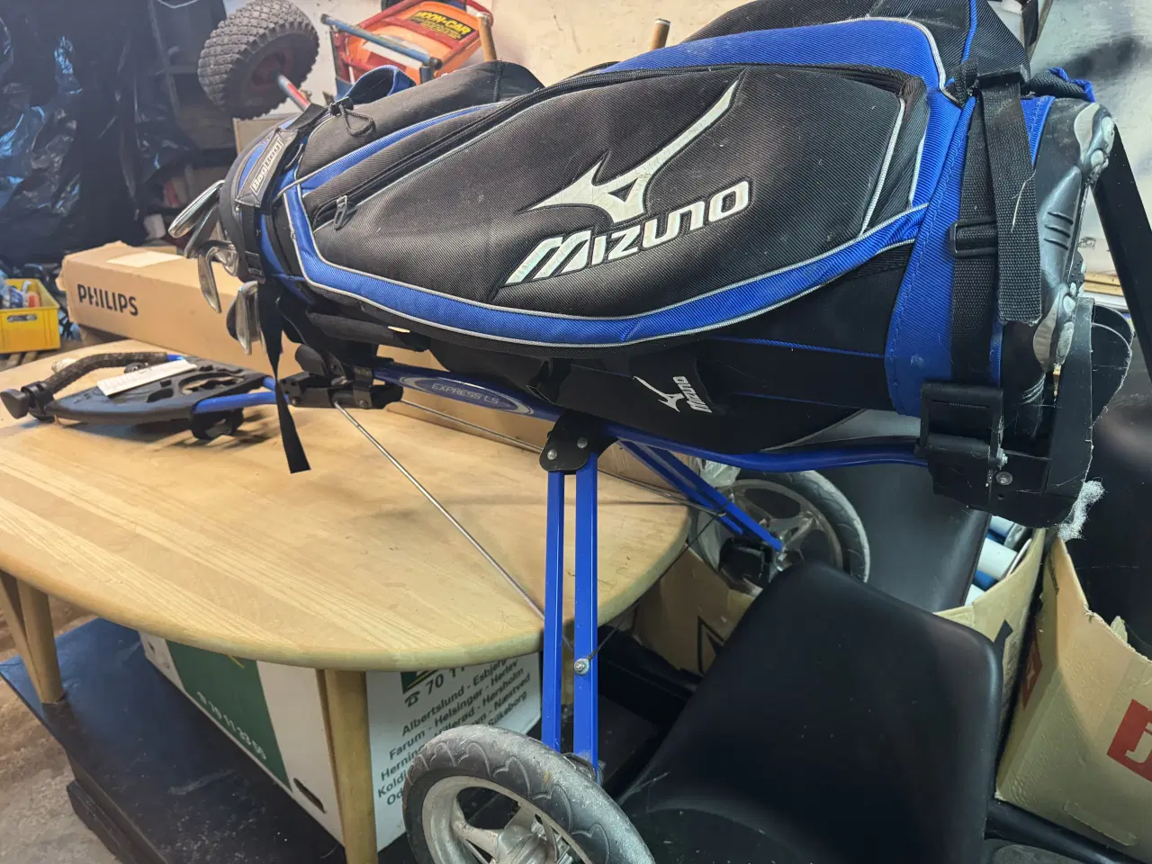 Billede 3 - Golfsæt med Vogn