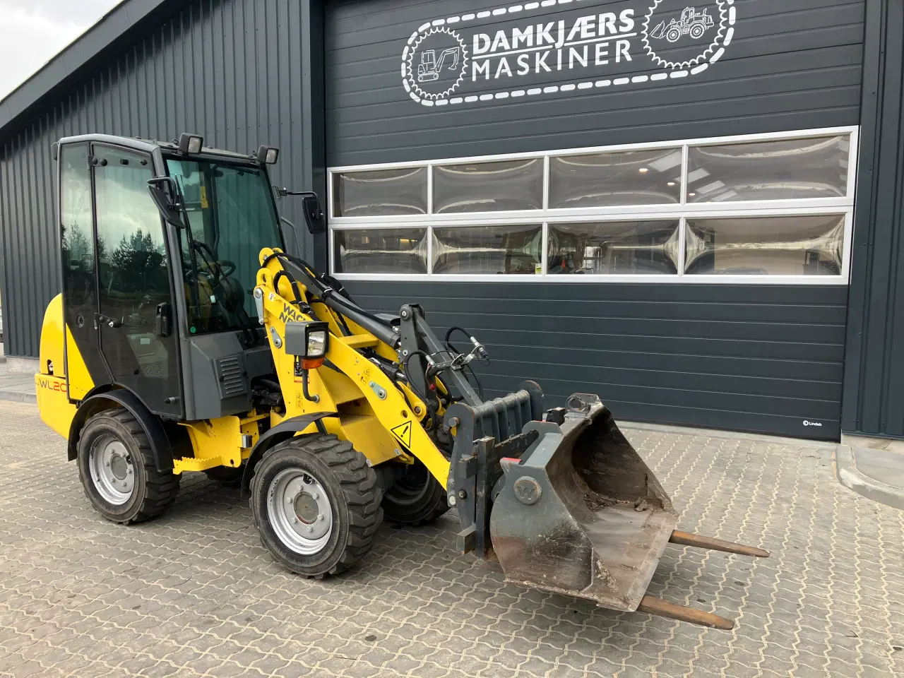 Billede 2 - Weidemann/Wacker 1140Plus/WL20 kun 400 timer