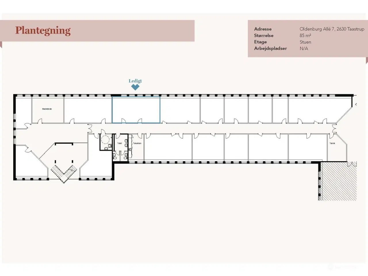 Billede 21 - Centralt beliggende kontorfællesskab i Taastrup