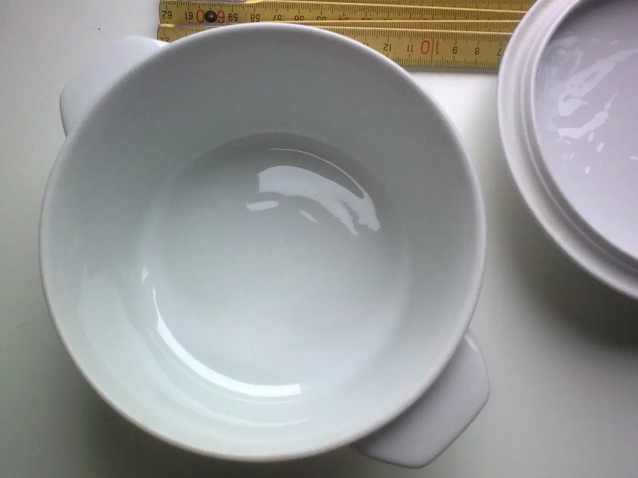 Billede 3 - Dansk Design bordfad ovnfast & cocotte m låg RETRO