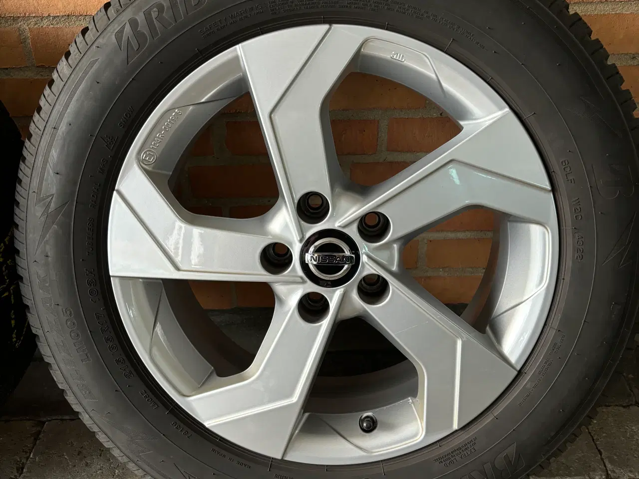 Billede 5 - 17”Vinterdæk til Nissan på Alufælge 