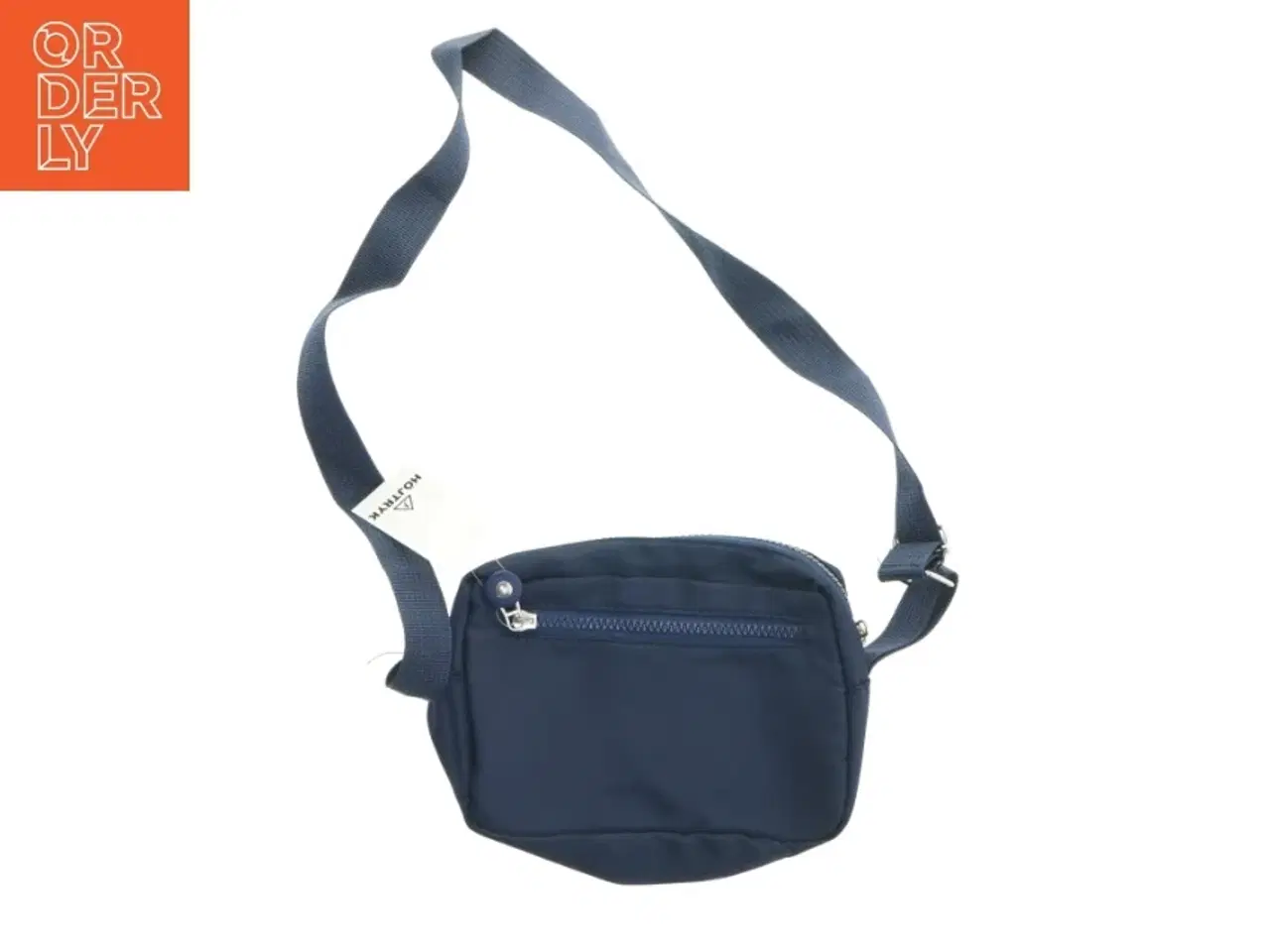 Billede 2 - Blå skuldertaske med lommer fra Holdit (str. 18x23,5 cm)