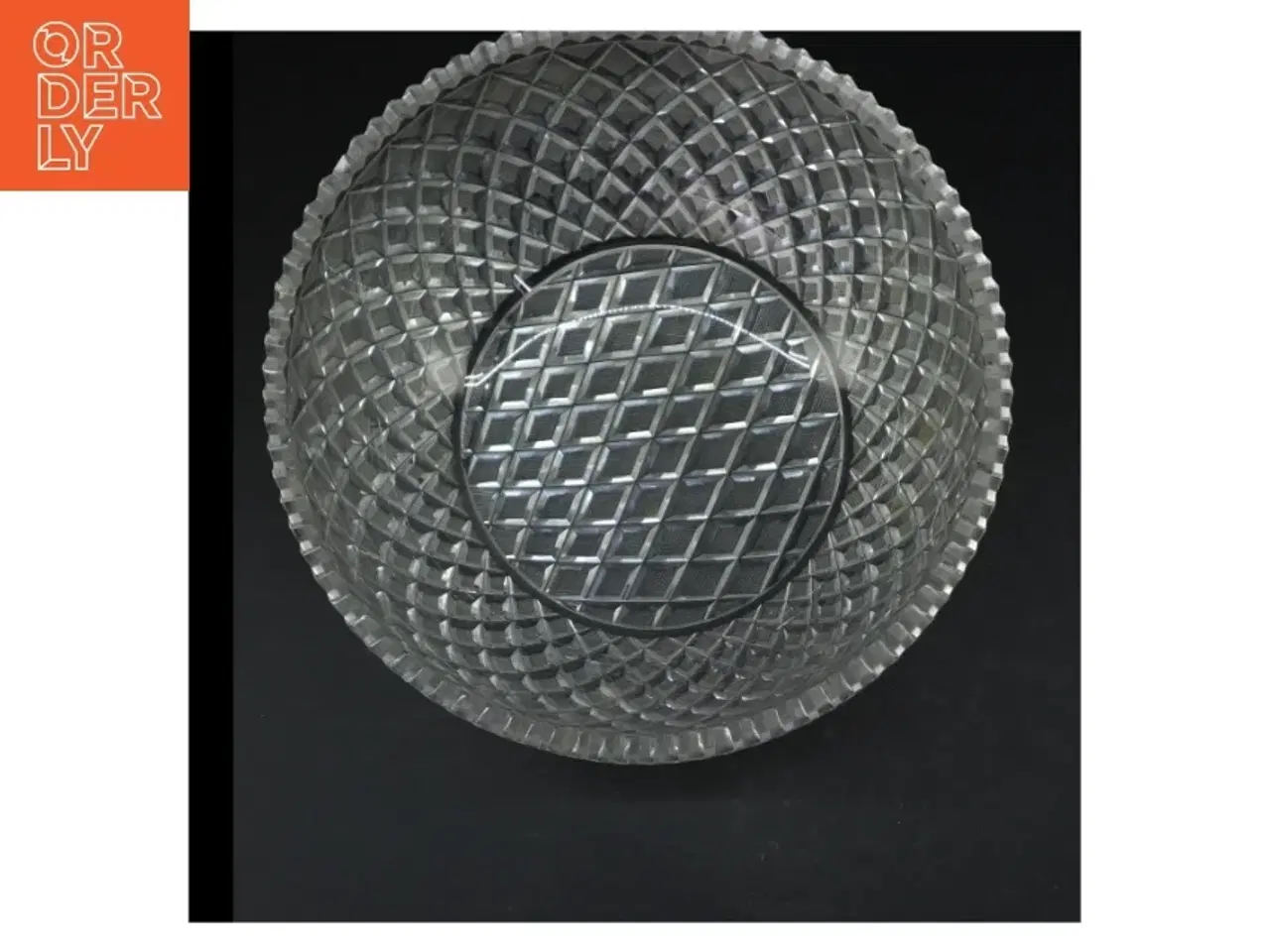 Billede 2 - Krystalskål (str. Ø. 26 cm)