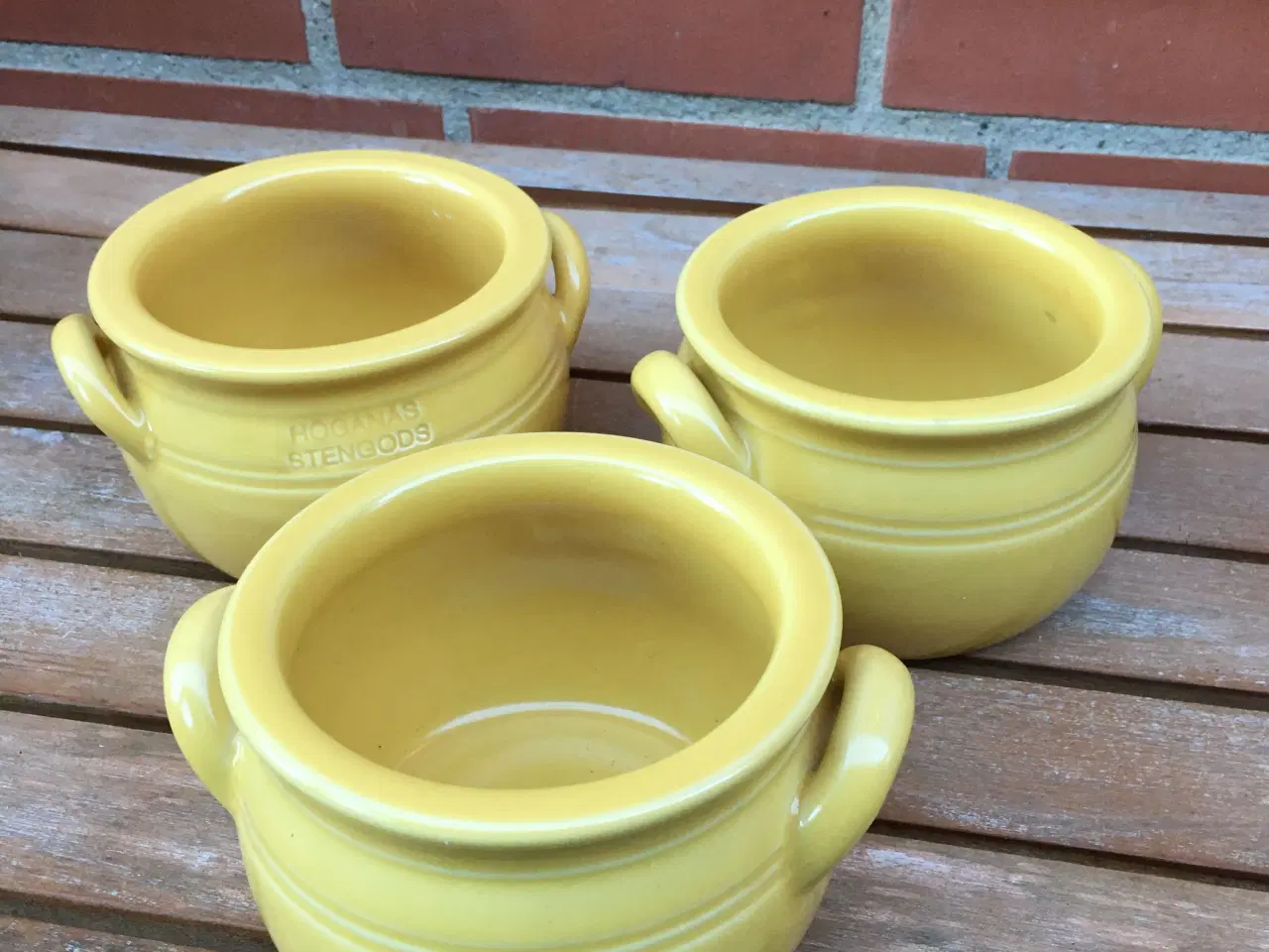 Billede 2 - Gule skåle fra Høganæs Keramik