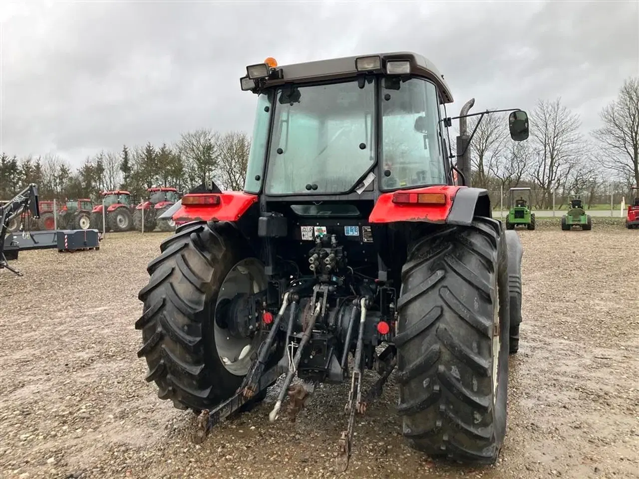 Billede 2 - Massey Ferguson 4355 Power Shuttle 24-24 med frontlæsser