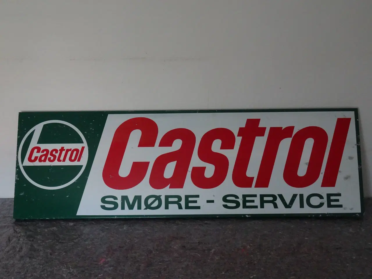 Billede 1 - Castrol smøre service stort skilt